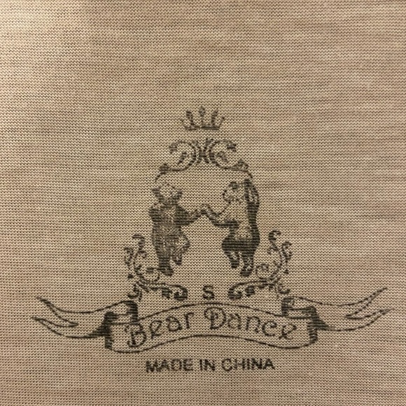 Womens Bear Dance Racer back Tank Top With Arrows Sz Small - Picture 3 of 9